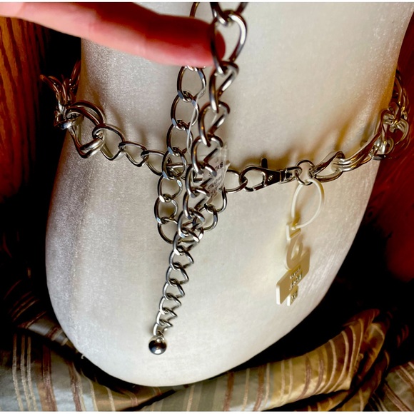 apt.9’s Silver Chain Belt; Adjustable Size 2X - Picture 1 of 5
